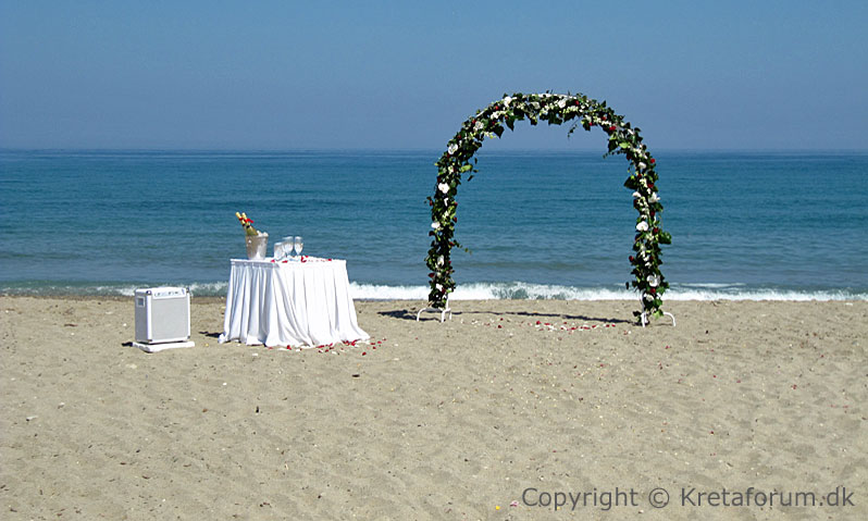 Bryllup på Kreta